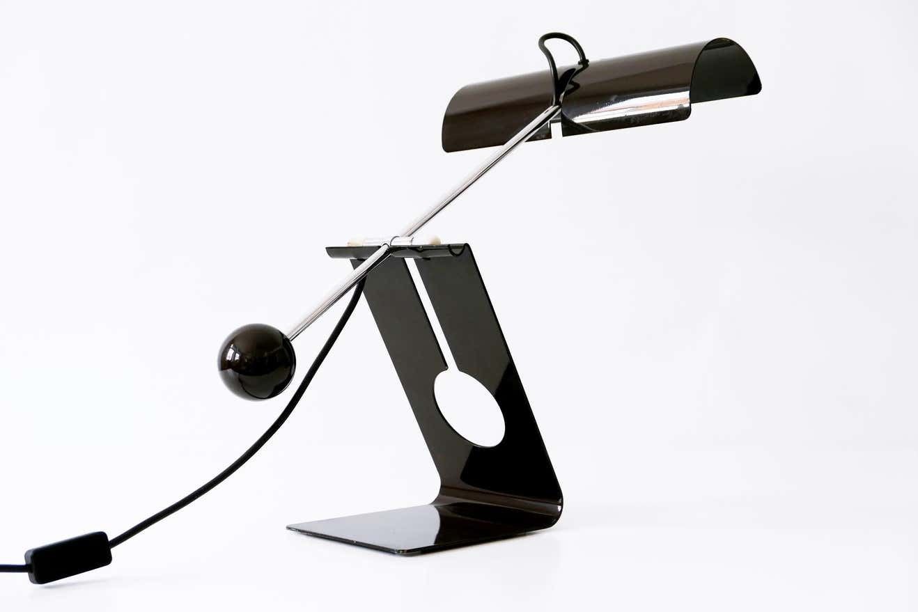 1588.0 Articulated Table Lamp Picchio By Mauro Martini For Fratelli Martini 1970s Italy photo