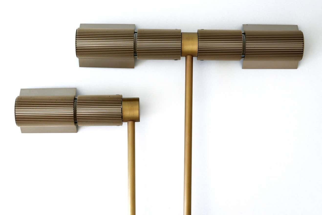 Set Of Two Haloprofil Wall Lamps By V. Frauenknecht For Swisslamps International photo for sale