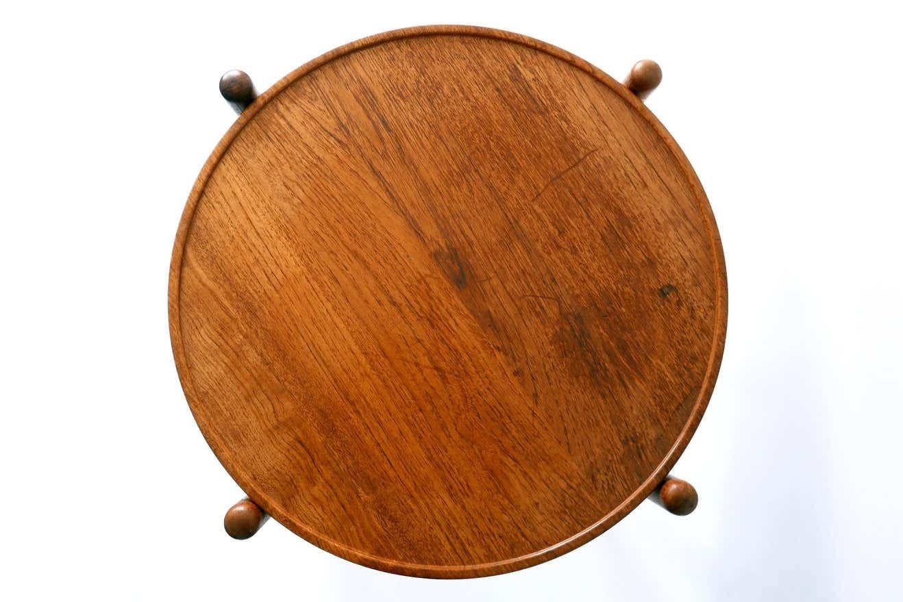 photo vinterior Folding Tray Coffee Table At35 By Hans Wegner ''Attr.'' For Andreas Tuck, 1960s