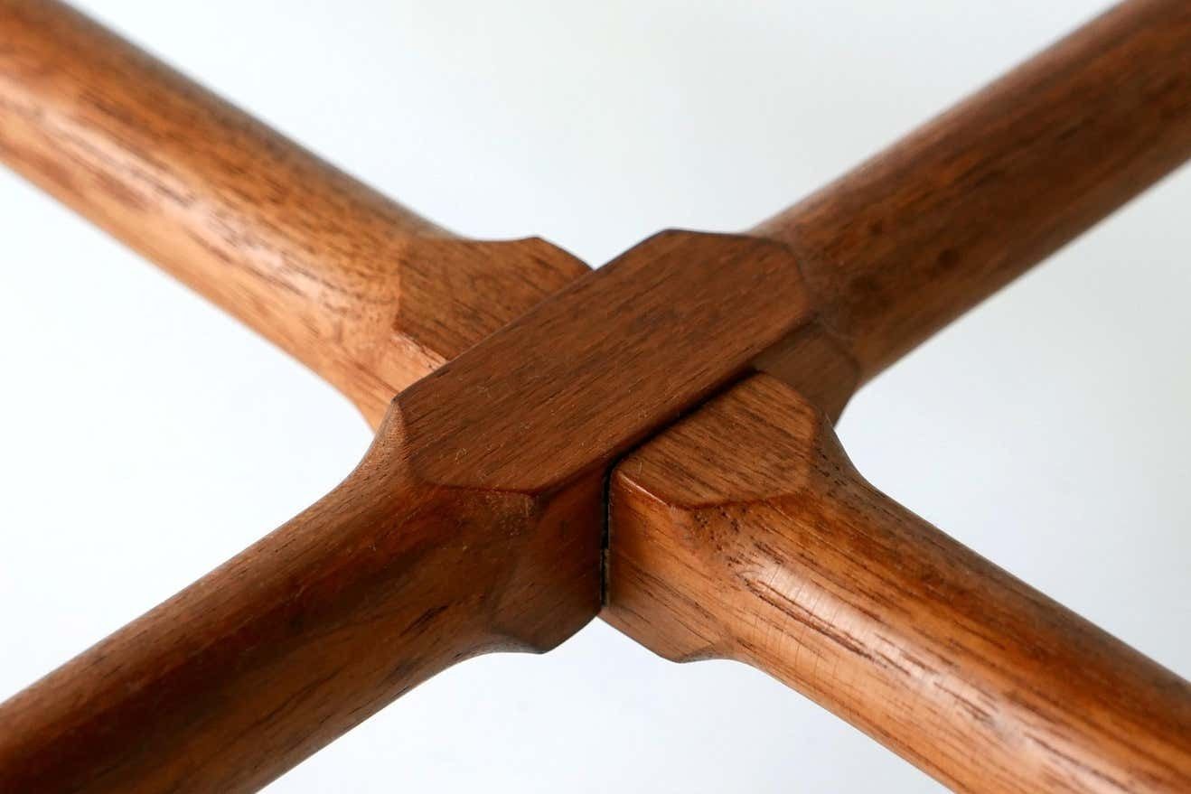 photo vintage Folding Tray Coffee Table At35 By Hans Wegner ''Attr.'' For Andreas Tuck, 1960s