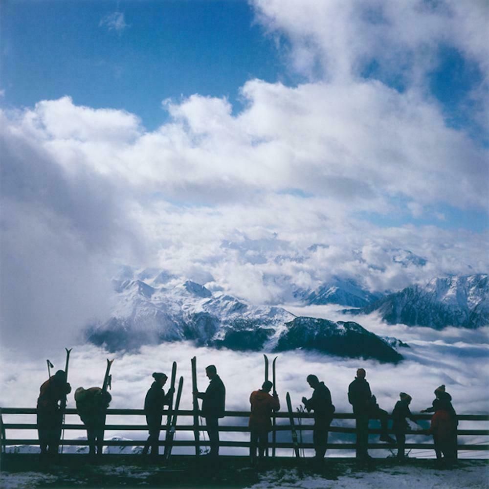 Verbier View, Slim Aarons   Limited Edition Estate Stamped C Type Print