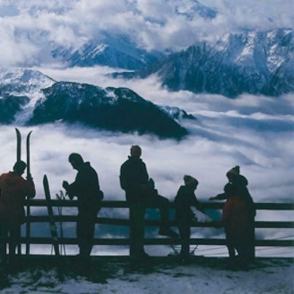 Verbier View, Slim Aarons   Limited Edition Estate Stamped C Type Print photo Art