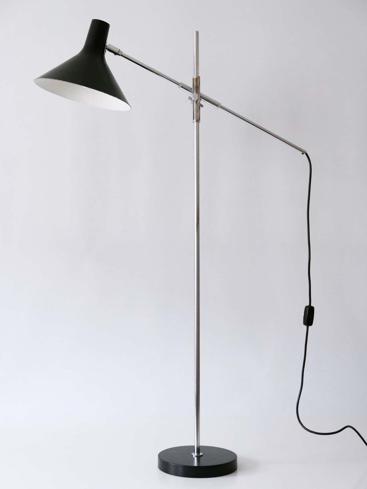 photo furniture Adjustable Floor Lamp / Reading Light 8180 By Karl Heinz Kinsky For Cosack 1960s