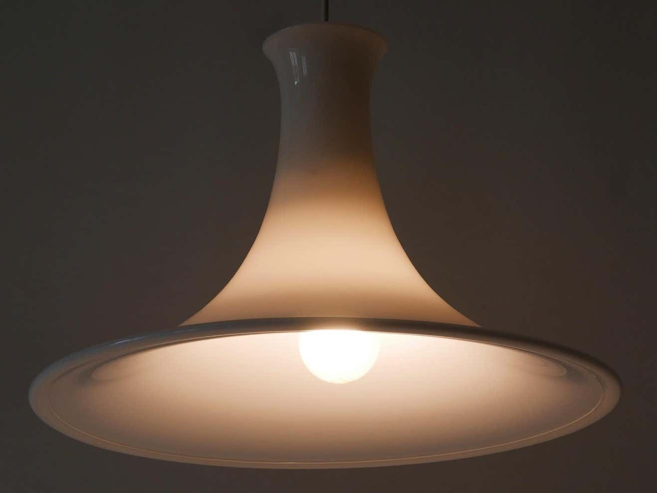 681.0 Mandarin Pendant Lamp By Michael Bang Für Holmegaard/Royal Copenhagen 1980s photo