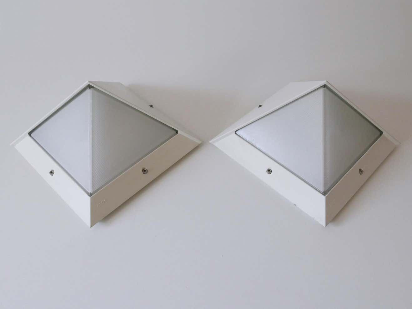Set Of Two Large Outdoor Wall Lamps Or Sconces By Bega, 1980s, Germany photo 1361.0