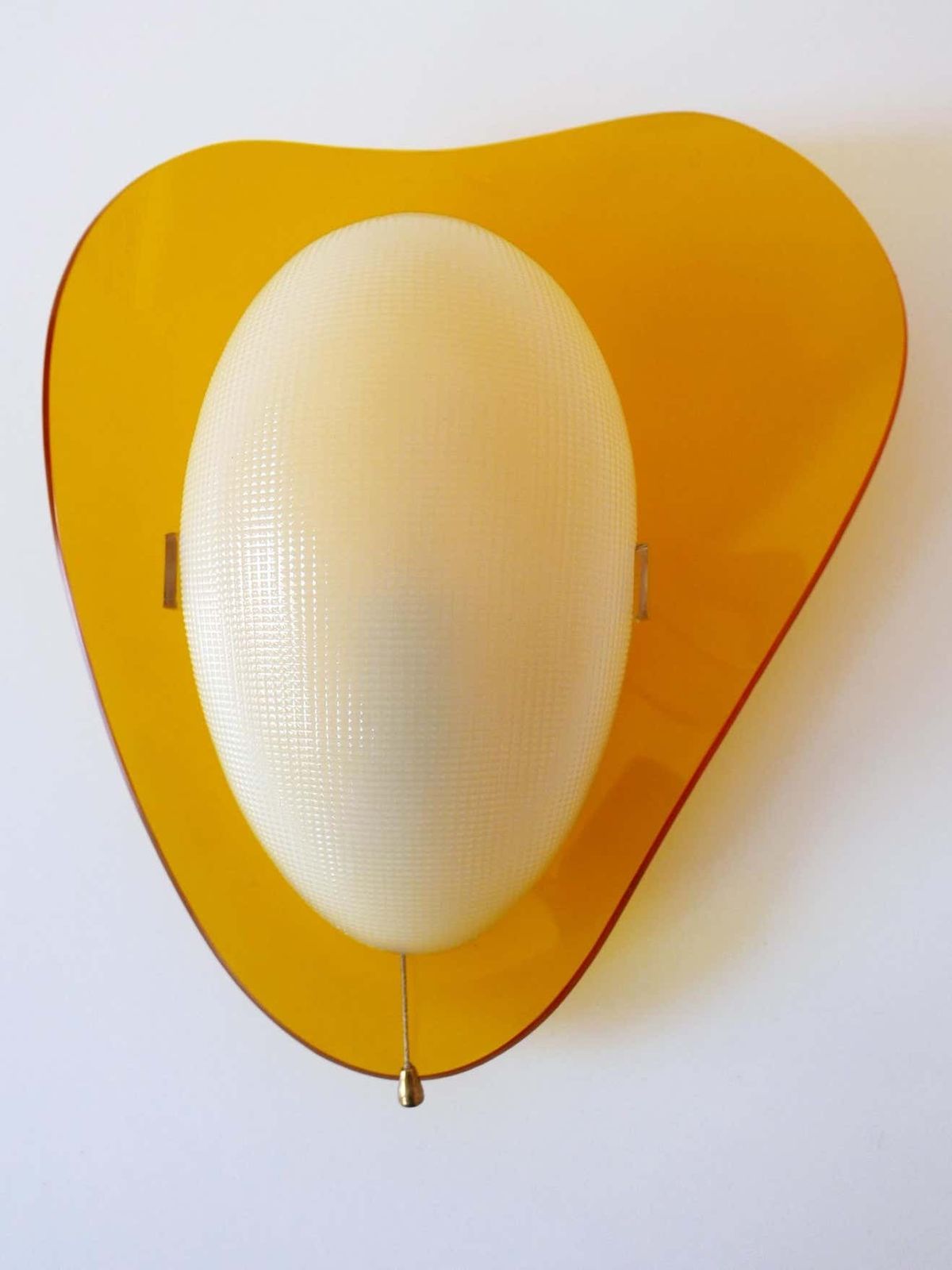 photo for sale Set Of Three Rare Mid Century Modern Lucite Sconces ''Candies'' 1960s Germany