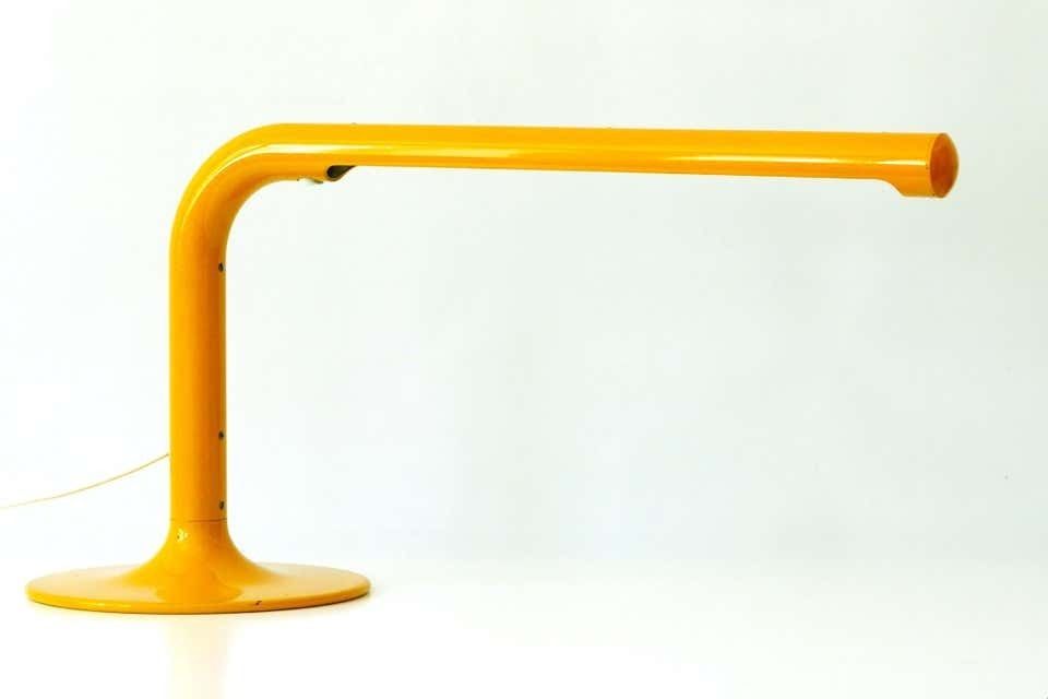 Large & Elegant Tube Table Lamp By Anders Pehrson For Ateljé Lyktan, 1960s photo buy