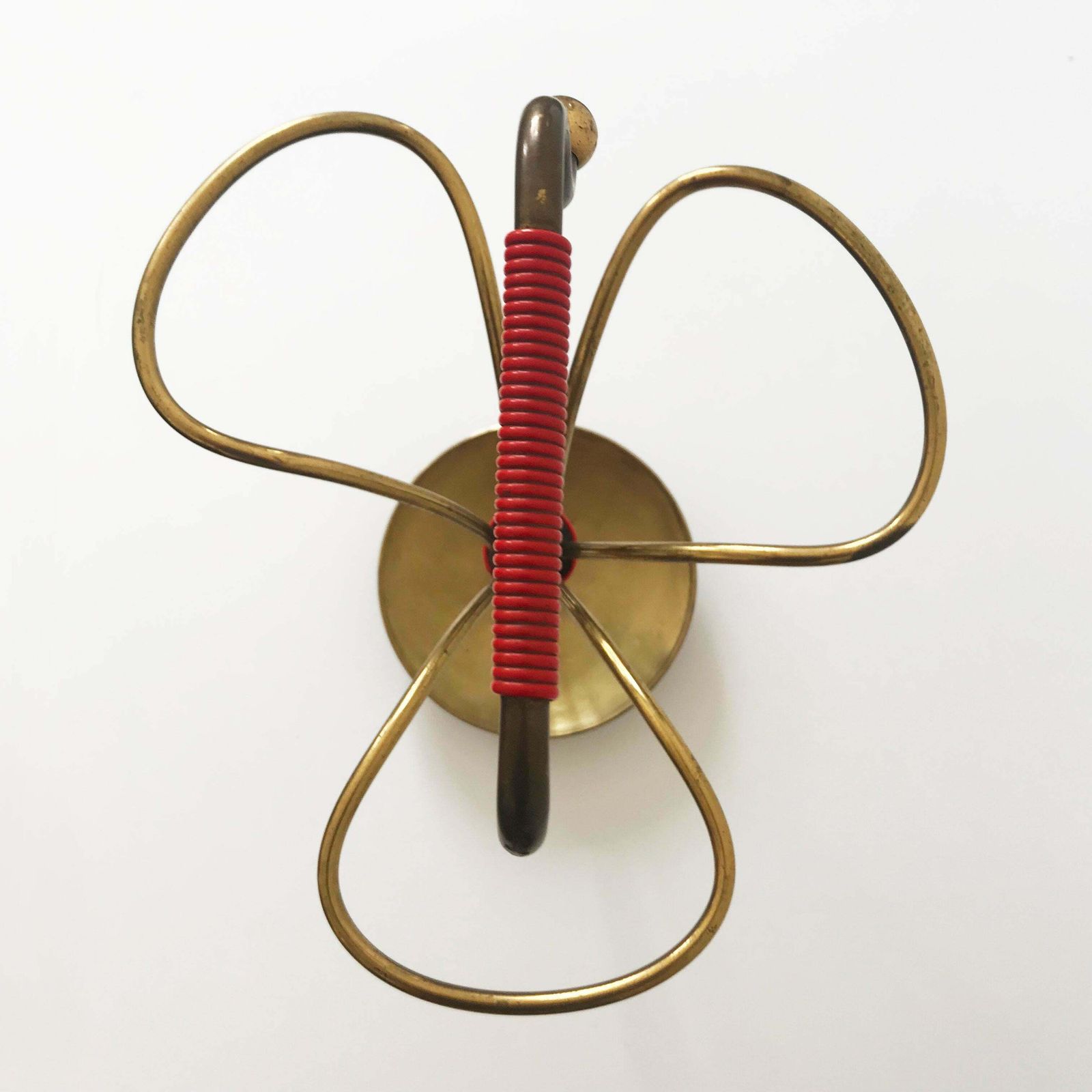 Lovely Mid Century Modern Brass Umbrella Stand 1950s Austria photo furniture