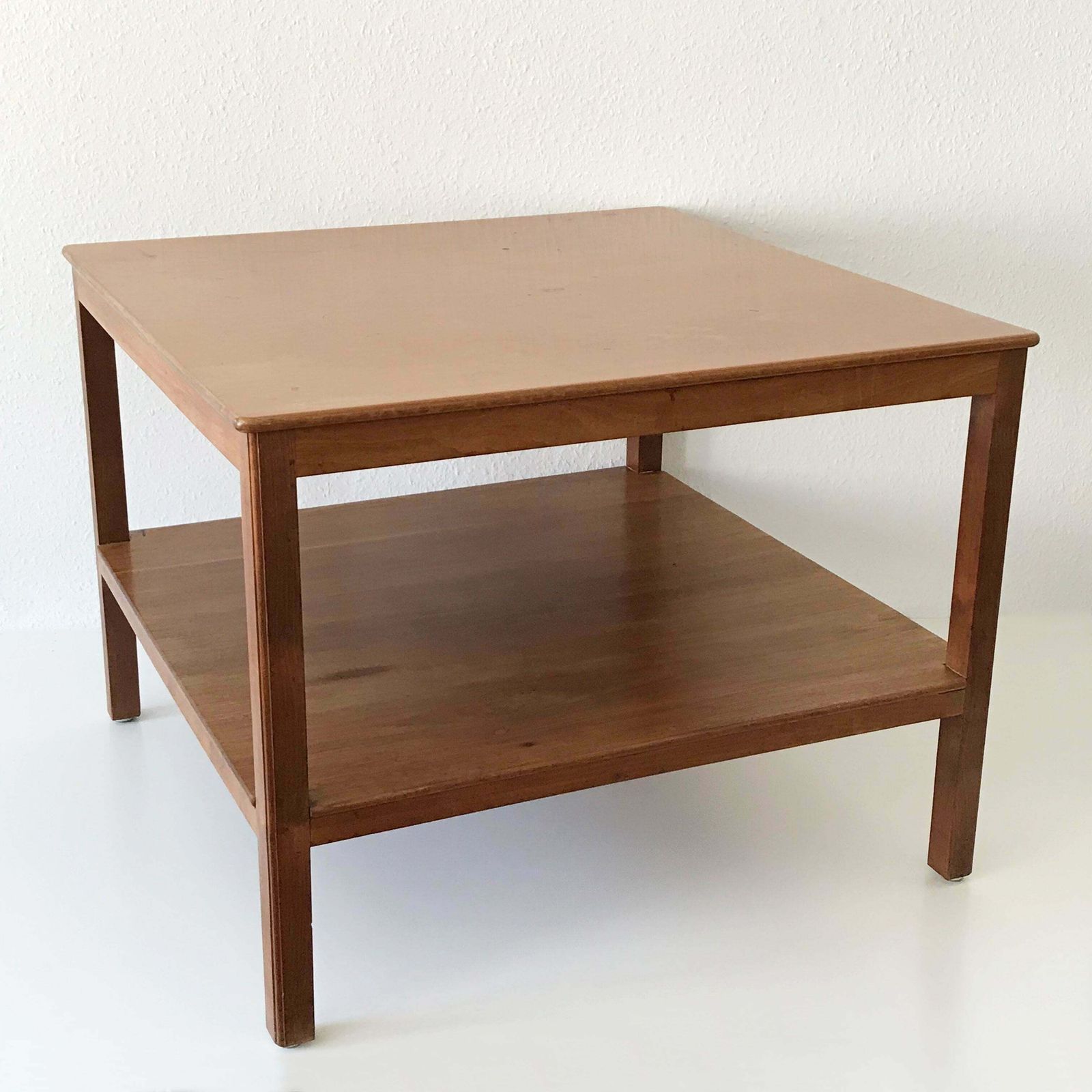 Minimalistic Coffee Mahogany Table By Kaare Klint For Rud Rasmussen Denmark 1934 photo vinterior
