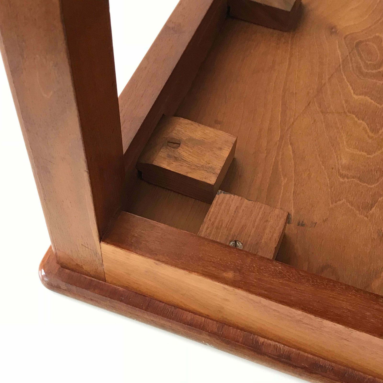Furniture Minimalistic Coffee Mahogany Table By Kaare Klint For Rud Rasmussen Denmark 1934 photo