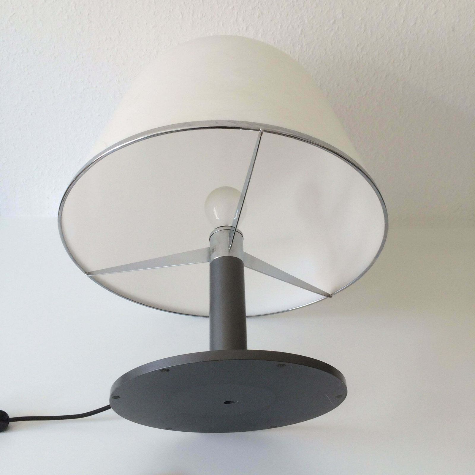 Lighting Rare Midcentury Kuala Table Lamp By Franco Bresciani For Guzzini 1970s Italy photo