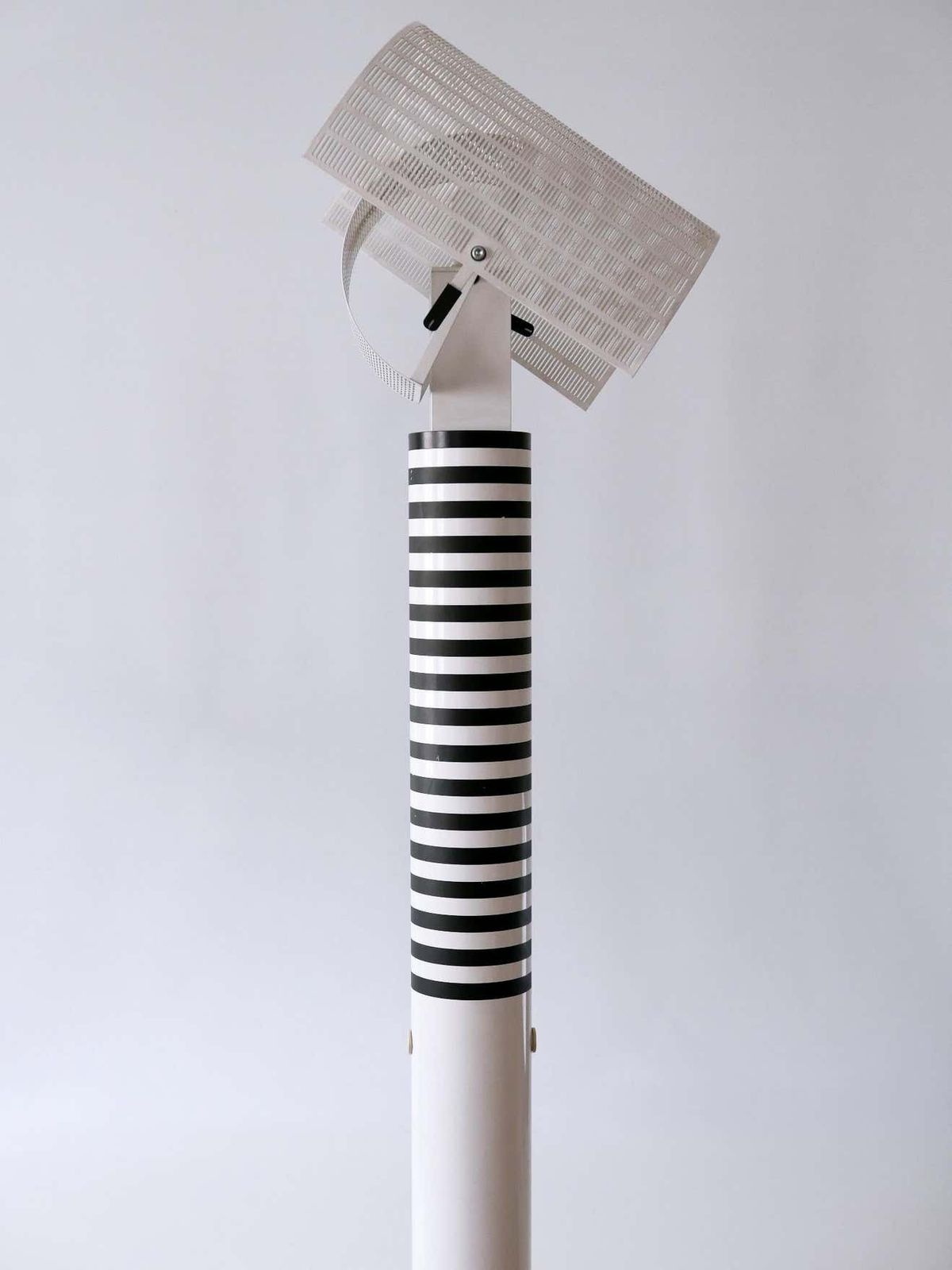 7714.0 Monumental Postmodern Shogun Floor Lamp By Mario Botta For Artemide Italy 1980s photo