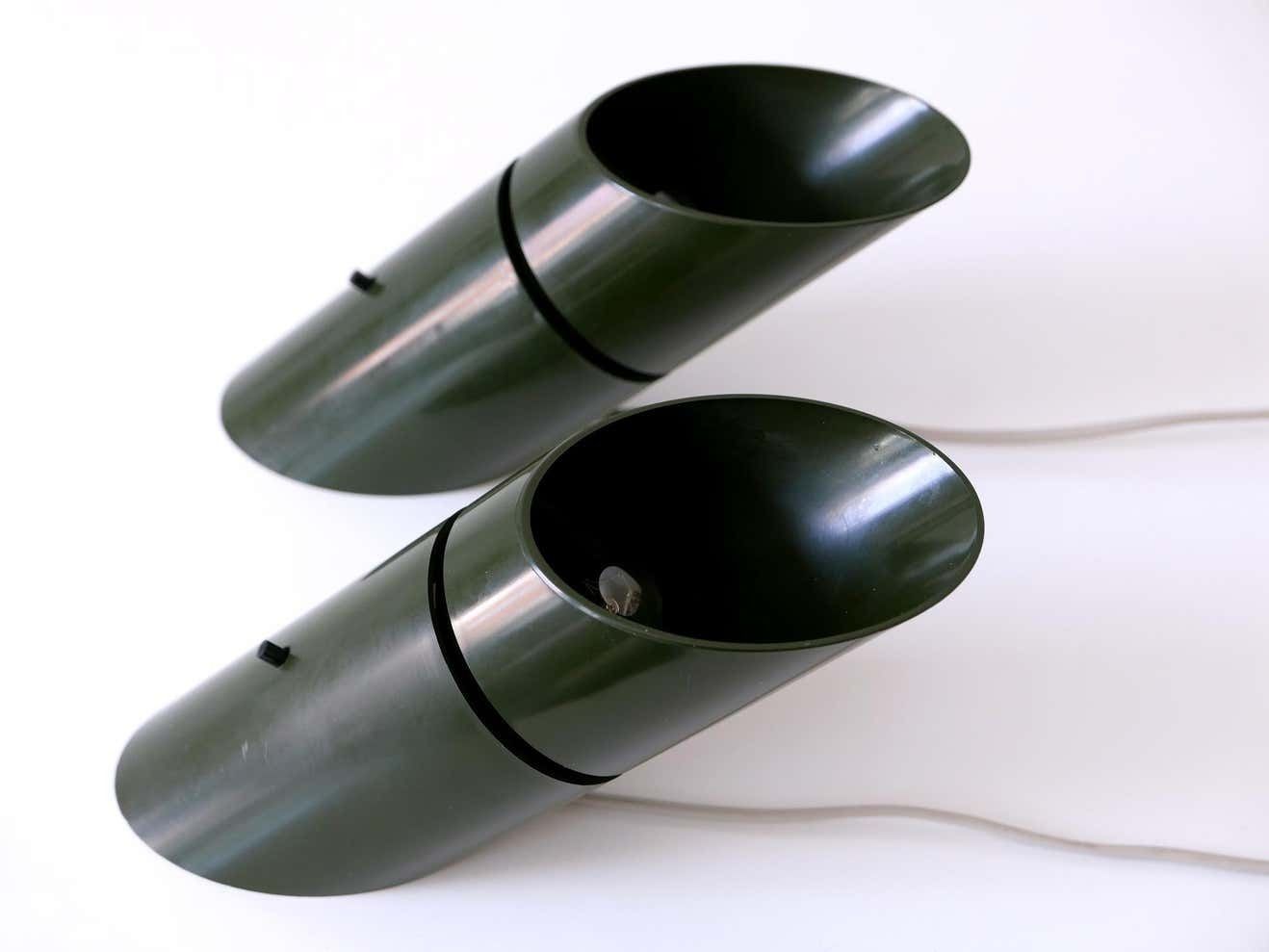 Set Of Two Mid Century Modern Universal Lamps By Hans Due For Fog & Mørup photo furniture