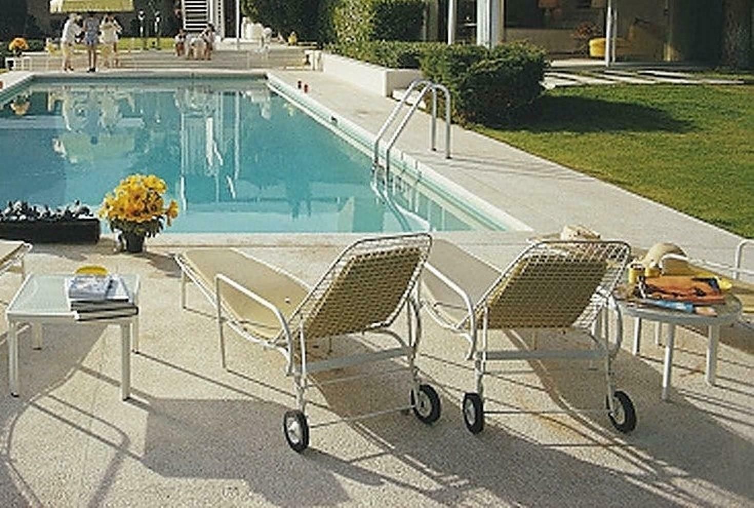 Palm Springs Pool By Slim Aarons photo for sale