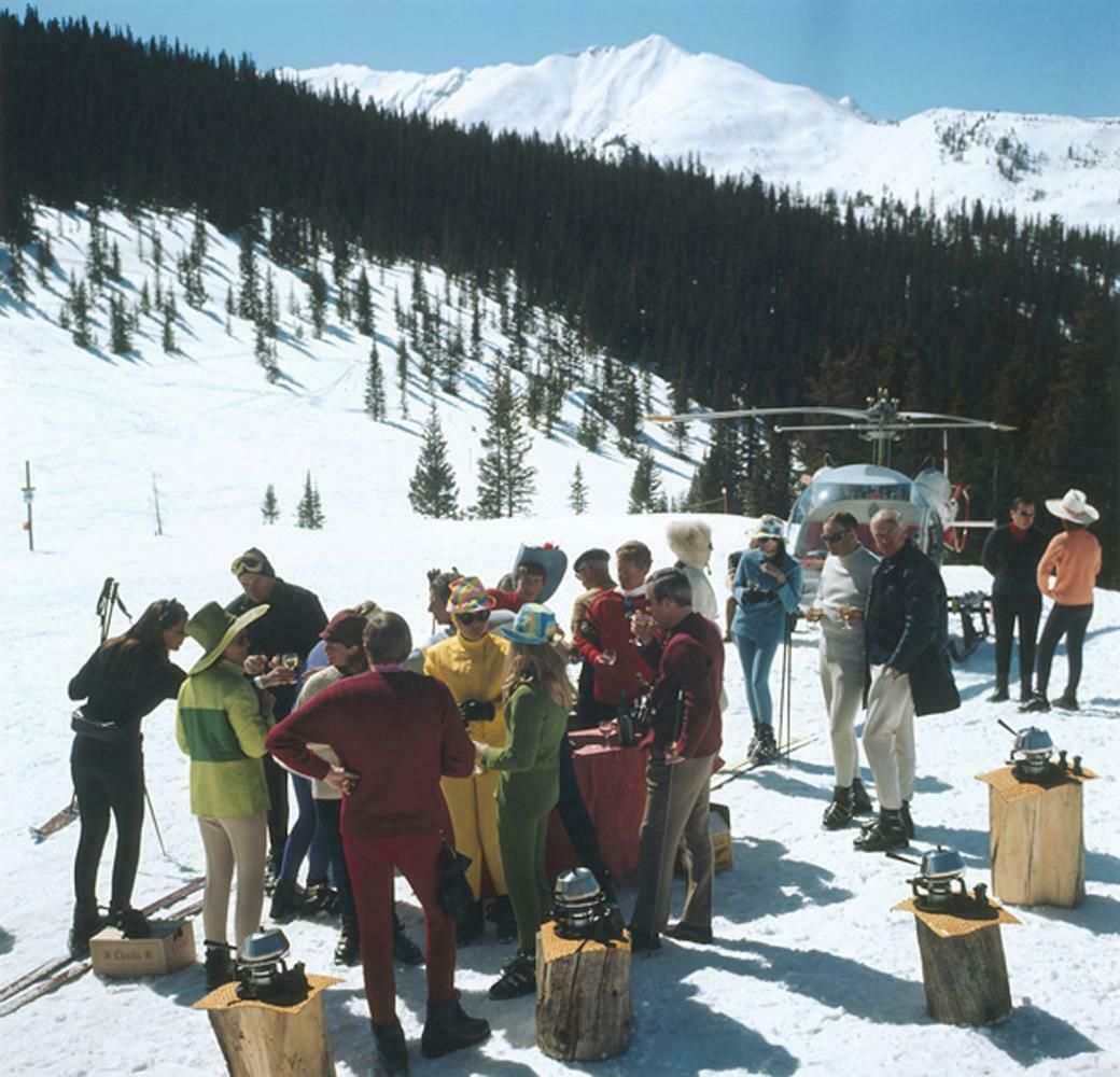 Snowmass Picnic By Slim Aarons