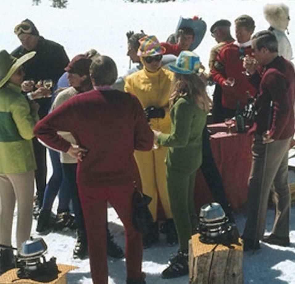 Snowmass Picnic By Slim Aarons photo Art