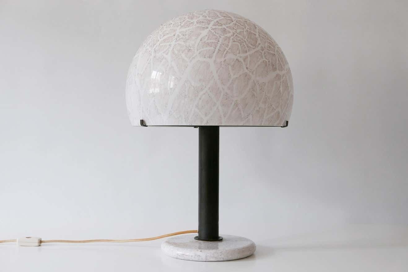 Large Venini Table Lamp ''Model 832'' By Ludovico Diaz De Santillana, 1960s, Italy photo for sale