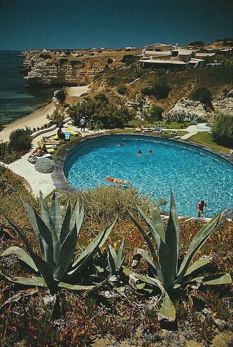 Algarve Hotel Pool By Slim Aarons
