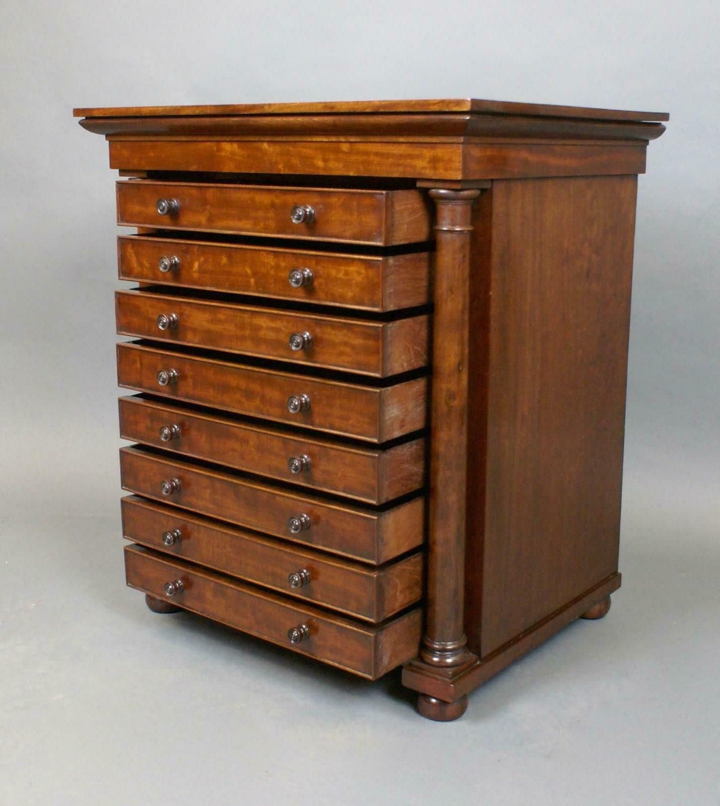 Miniature Mahogany Chest Of Drawers photo furniture