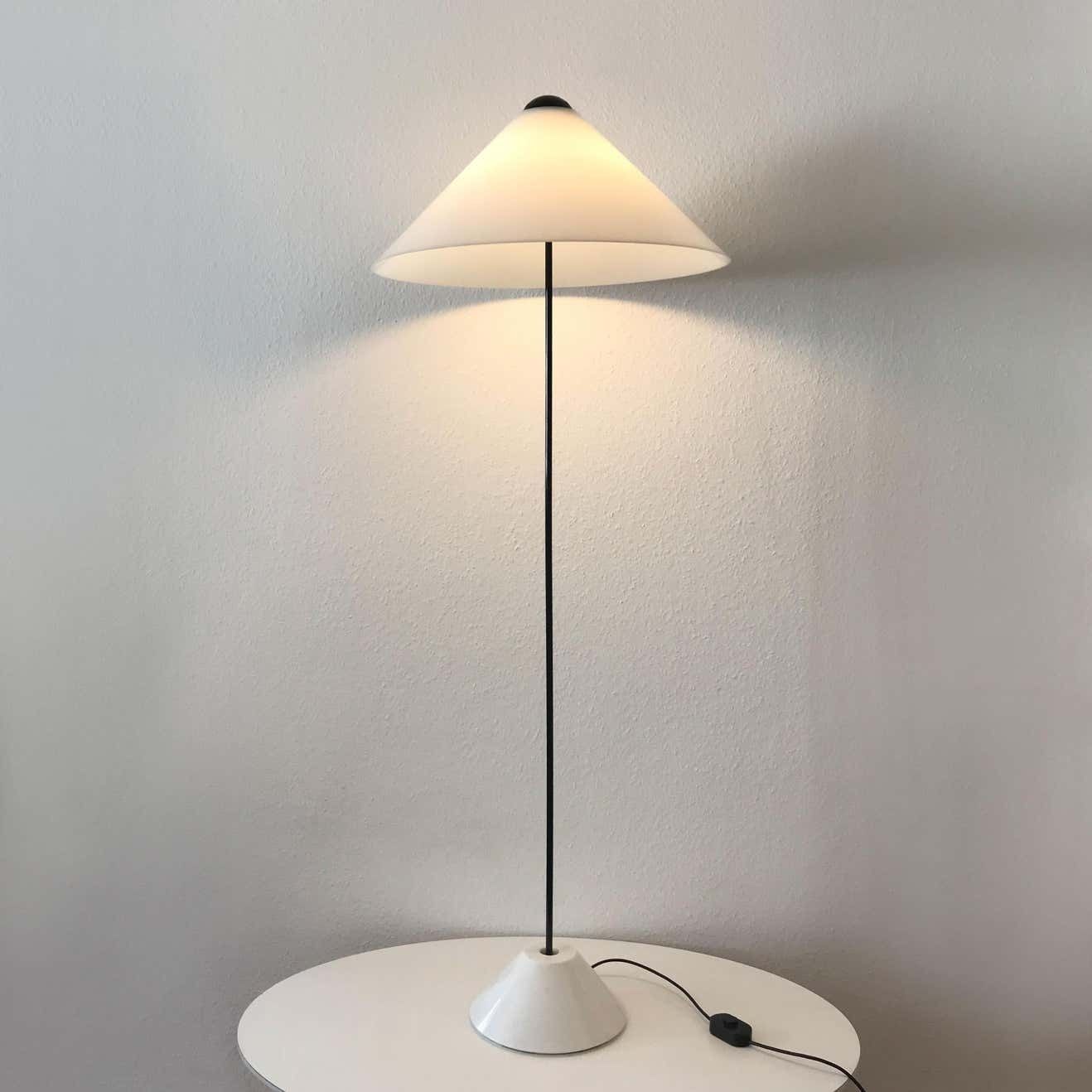 Rare Floor Lamp Snow By Vico Magistretti For O Luce, Italy, 1970s photo buy
