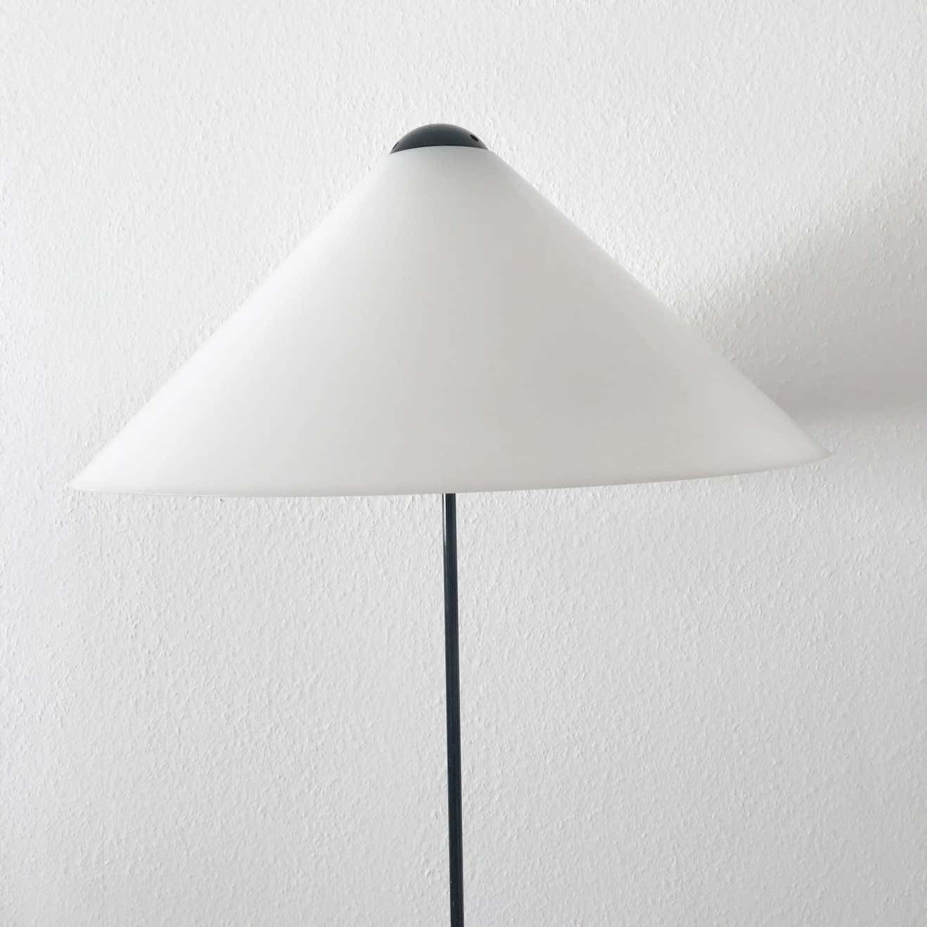 Rare Floor Lamp Snow By Vico Magistretti For O Luce, Italy, 1970s photo vintage