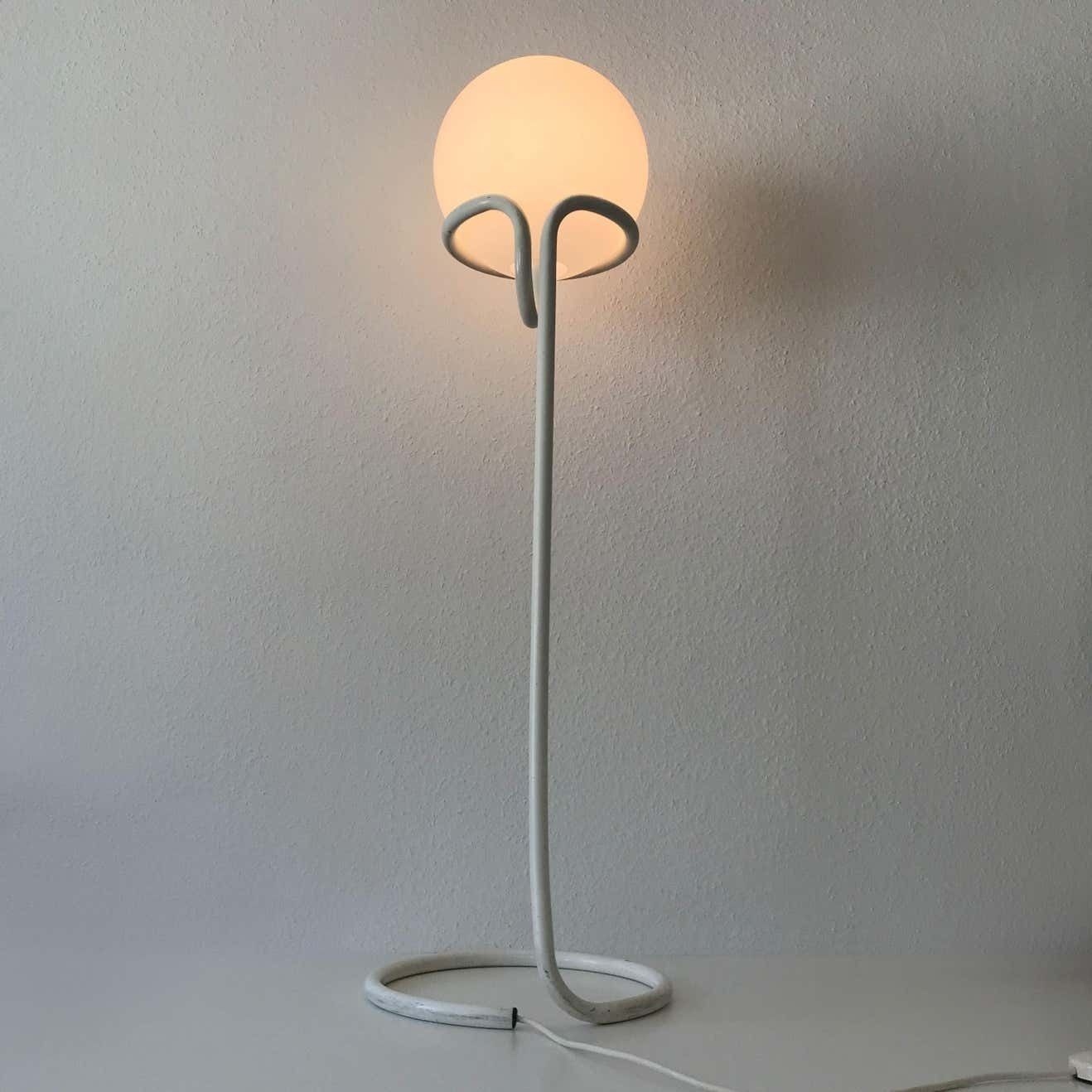 Lighting Floor Lamp Globe By Aldo Van Den Nieuwelaar For Domani Designs Amsterdam 1967 photo