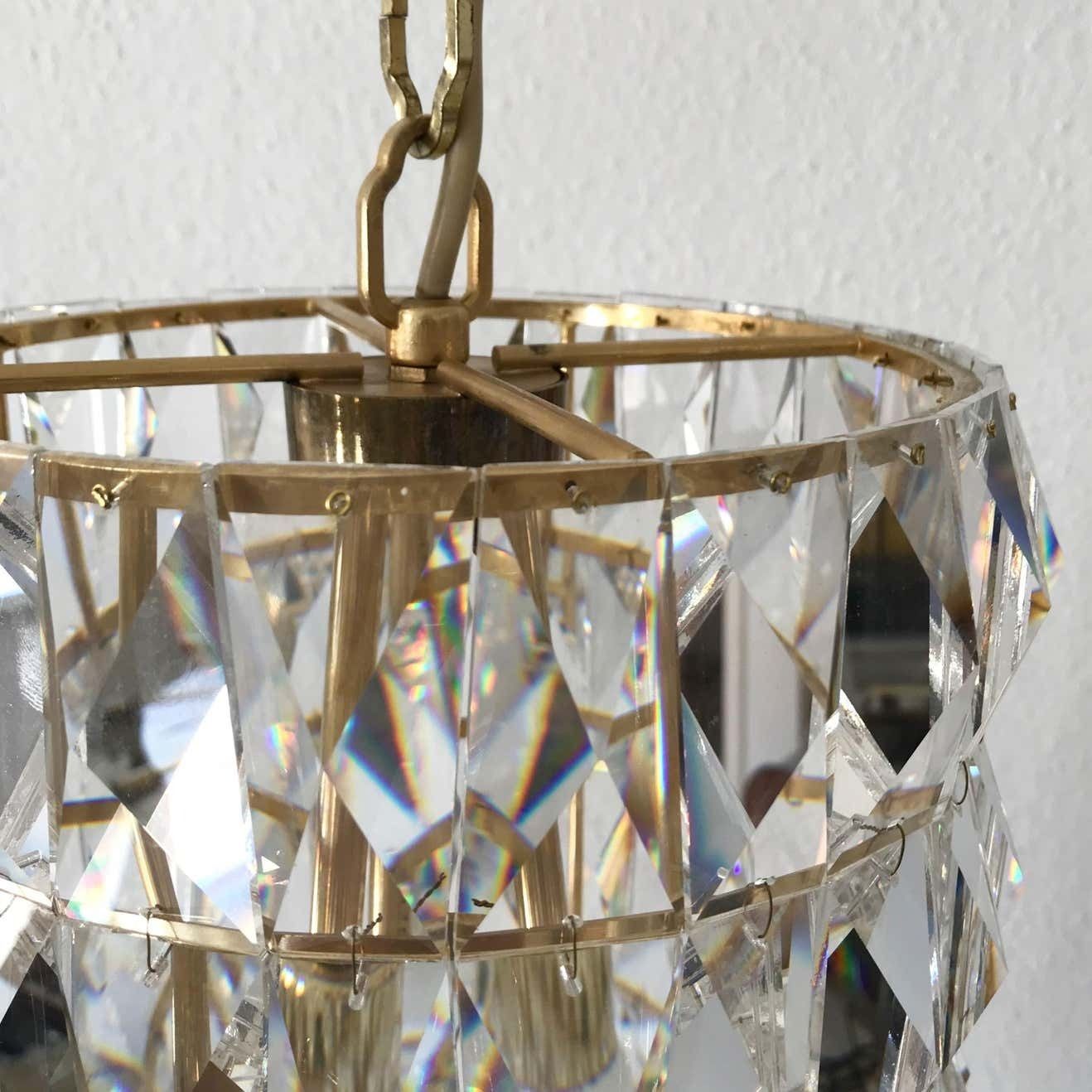 photo buy Crystal Glass Pendant Lamp Or Chandelier By Bakalowits & Söhne Vienna Austria