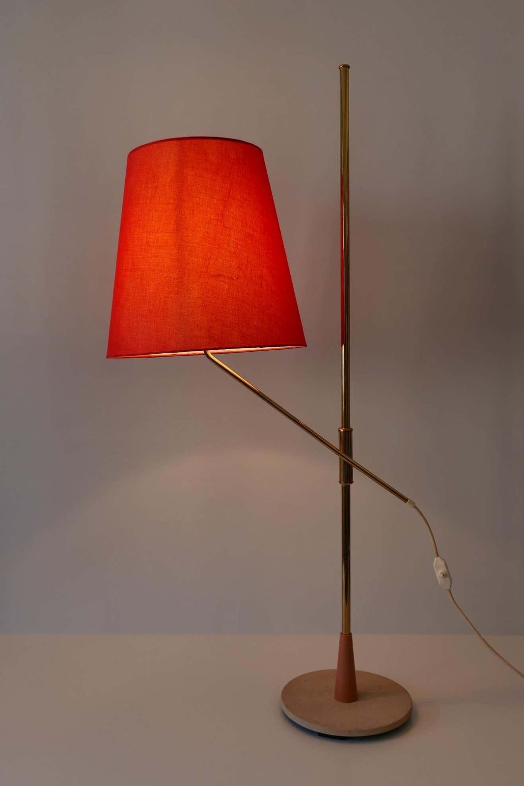 photo buy Exceptional, Elegant And Adjustable Mid Century Modern Floor Lamp 1950s, Germany