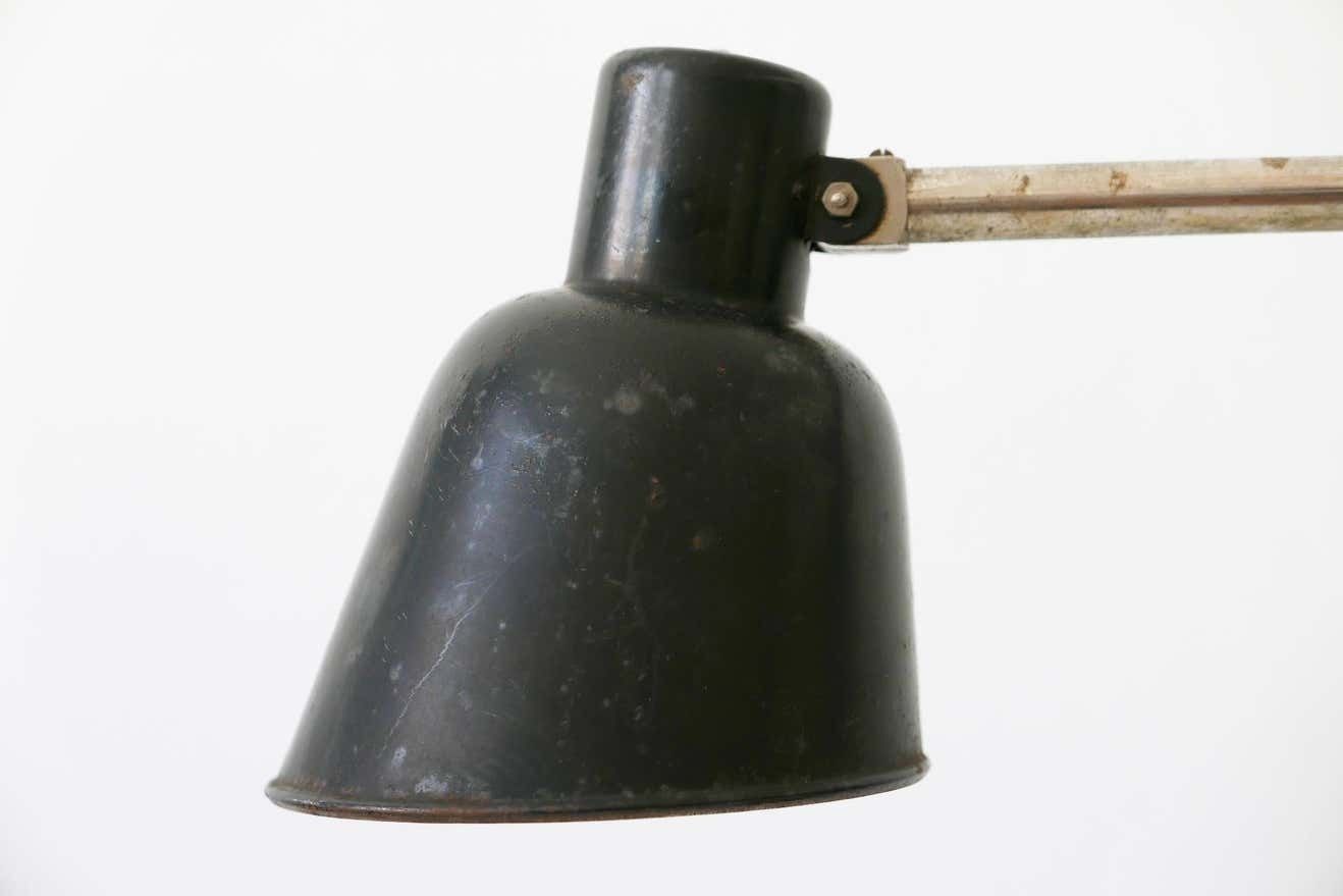 photo vinterior Rare Two Armed Bauhaus Table Lamp By Christian Dell For Bünte & Remmler 1930s