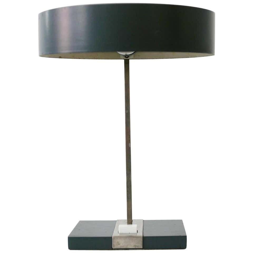 Elegant Mid Century Modern Table Lamp Or Desk Light By Hillebrand, 1960s Germany