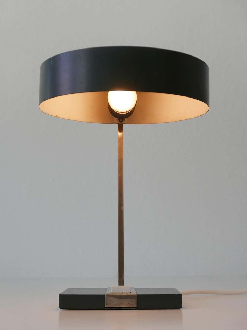 Elegant Mid Century Modern Table Lamp Or Desk Light By Hillebrand, 1960s Germany photo furniture