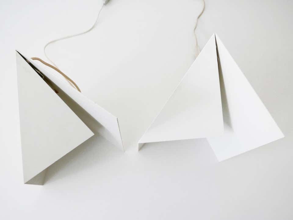 Lighting Pair Of Elegant Side Table Lamps A 4 By Torben Holmbäck For B. J. Metal Denmark photo