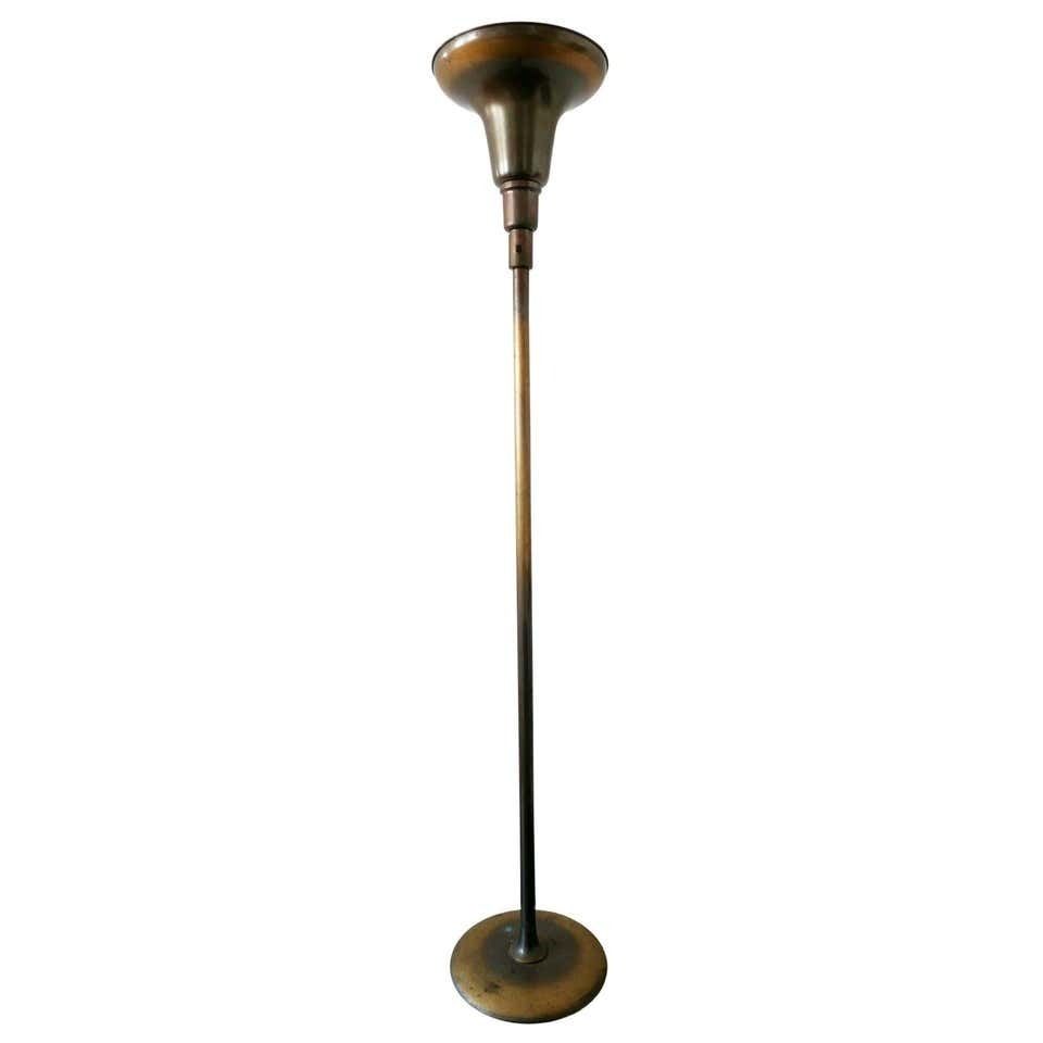 Art Deco Uplighter Floor Lamp Model Luminator By Kaiser & Co., 1930s, Germany
