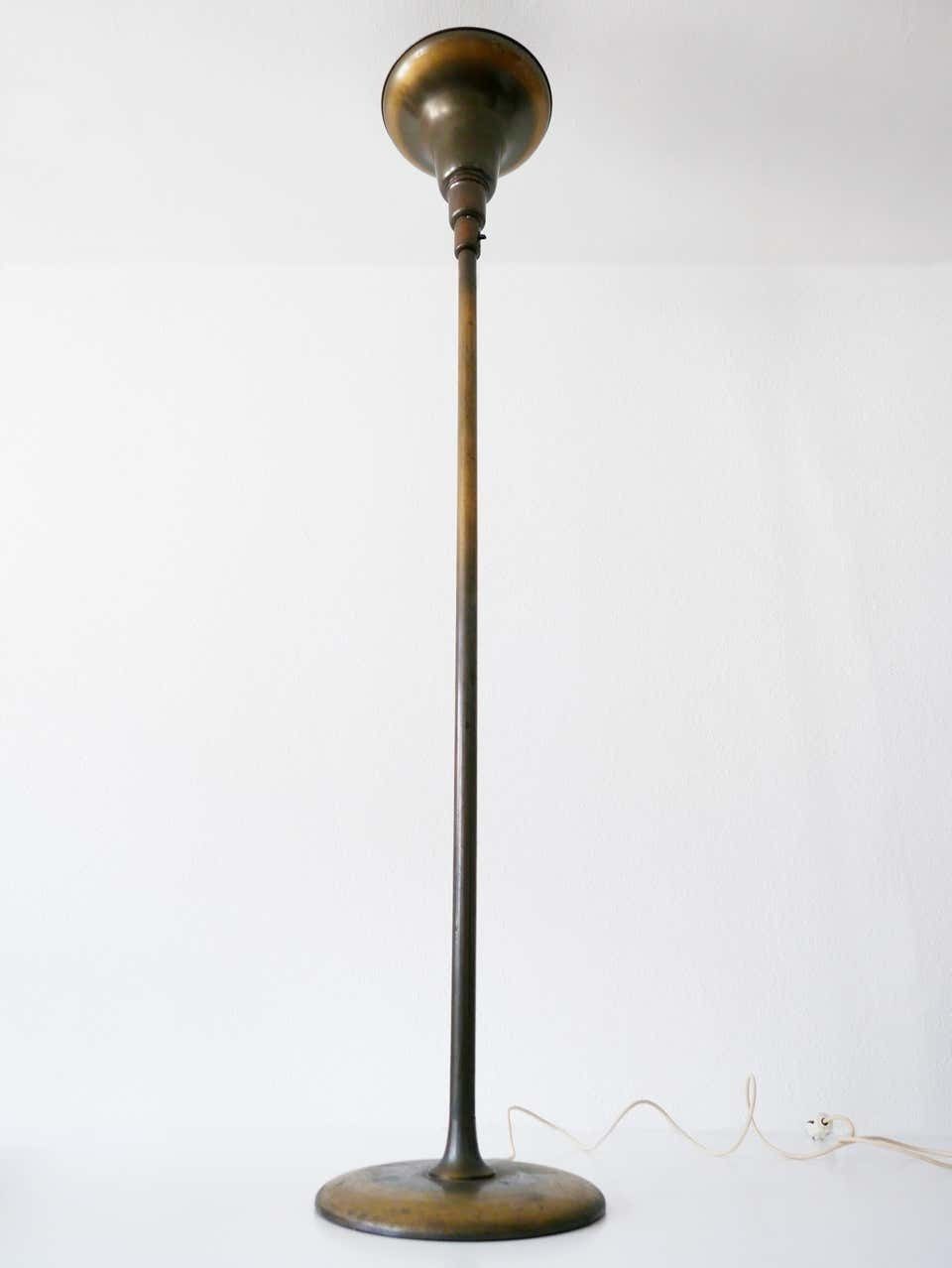 photo furniture Art Deco Uplighter Floor Lamp Model Luminator By Kaiser & Co., 1930s, Germany