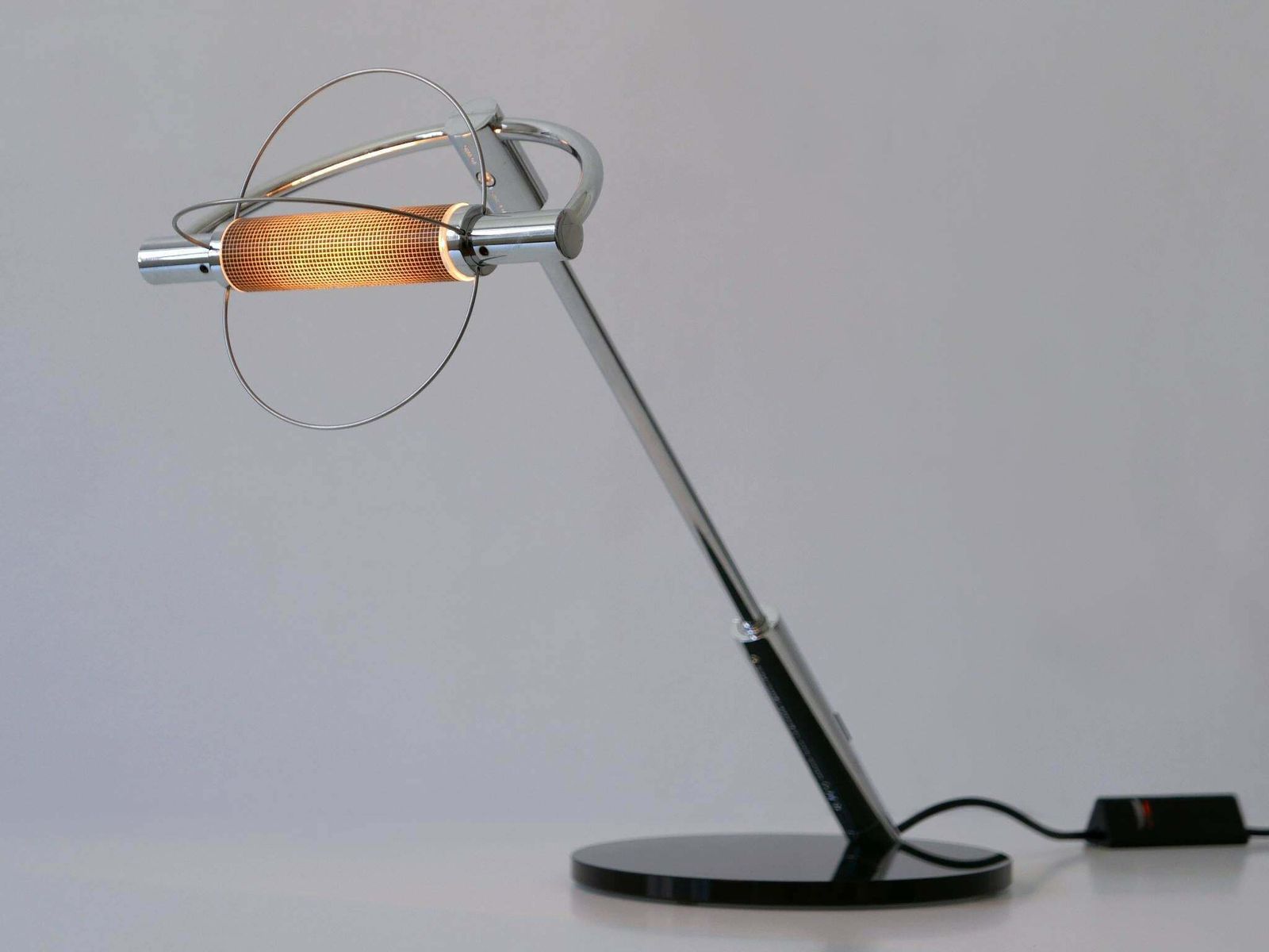 1361.0 Table Lamp Gradi Scrivania By Bettonica E Melocchi For Cini And Nils Italy 1990s photo