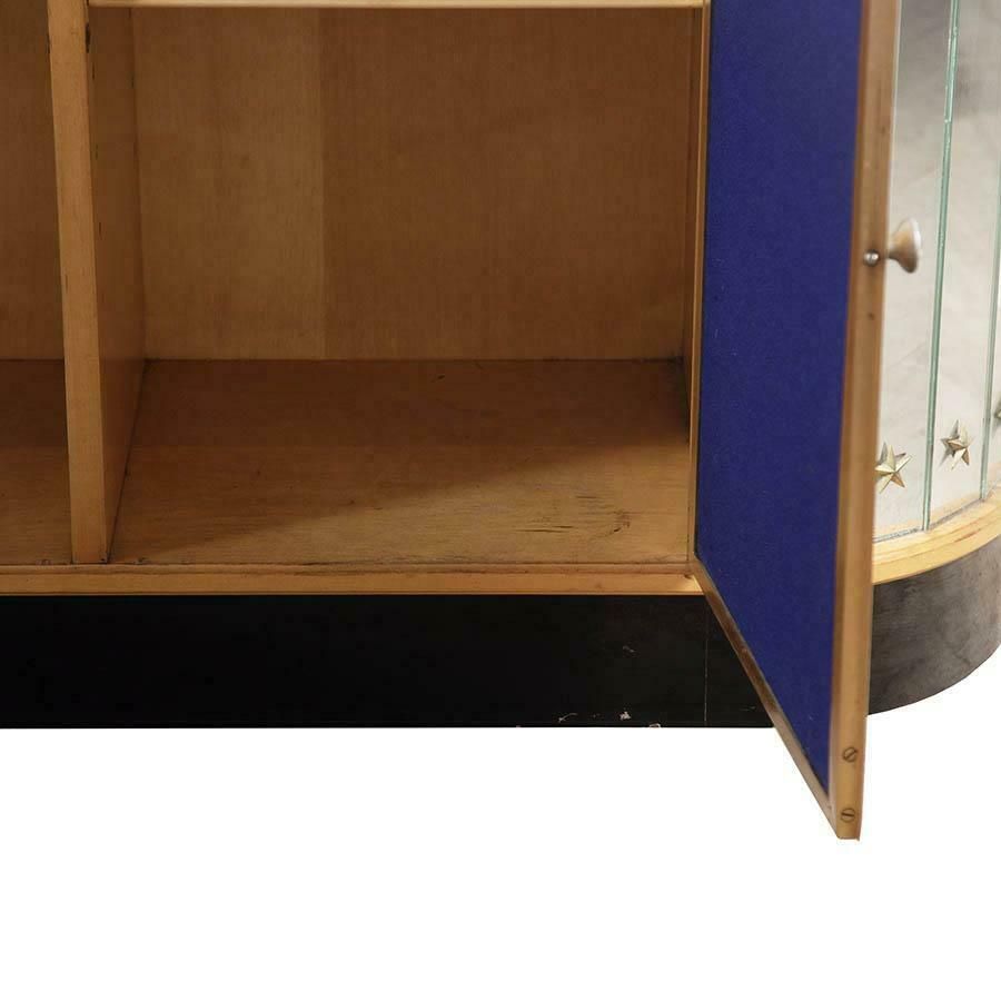 photo furniture 20th Century Glazed Cocktail Cabinet In The Style Of Renee Drouet