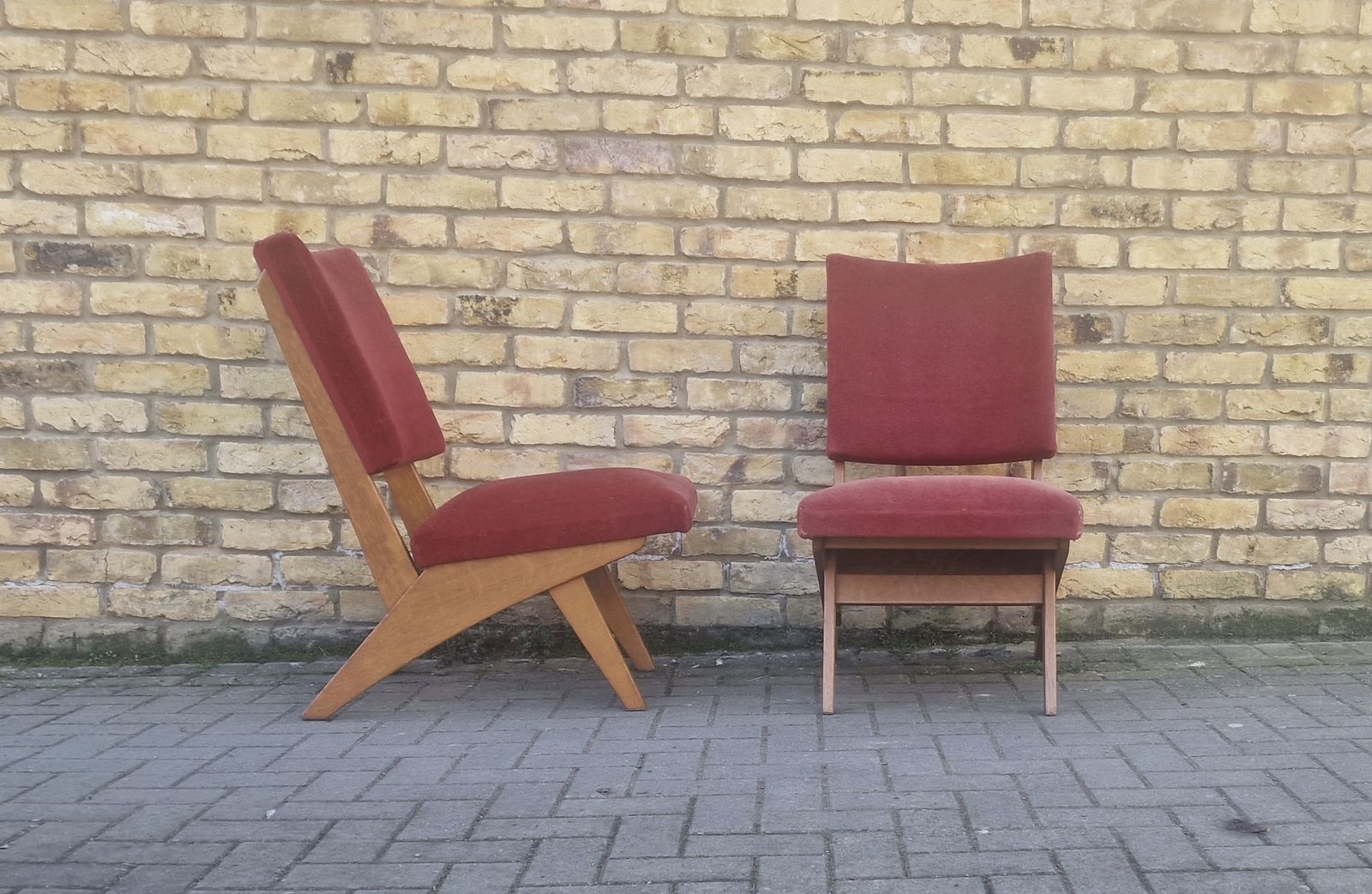 A Pair Of 1950’s Scandinavian Armchairs