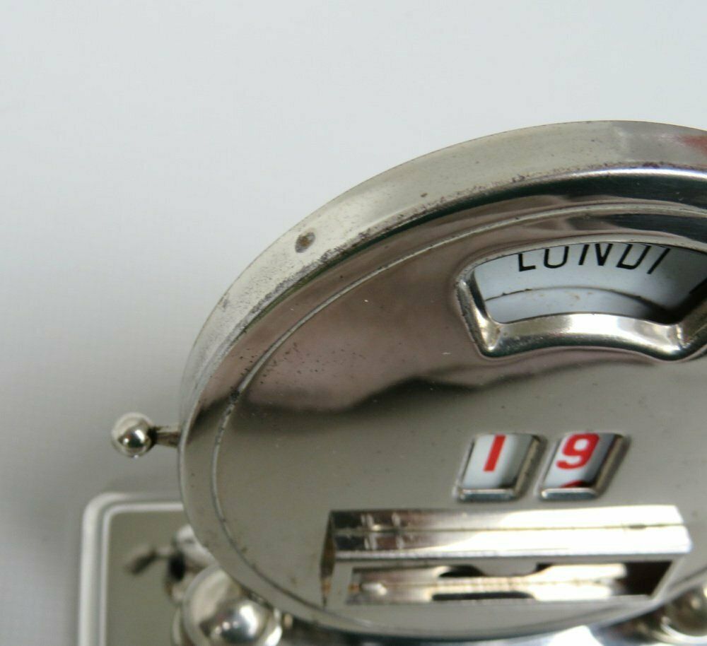 photo furniture Art Deco French Perpetual Calendar From Mistral, 1920s