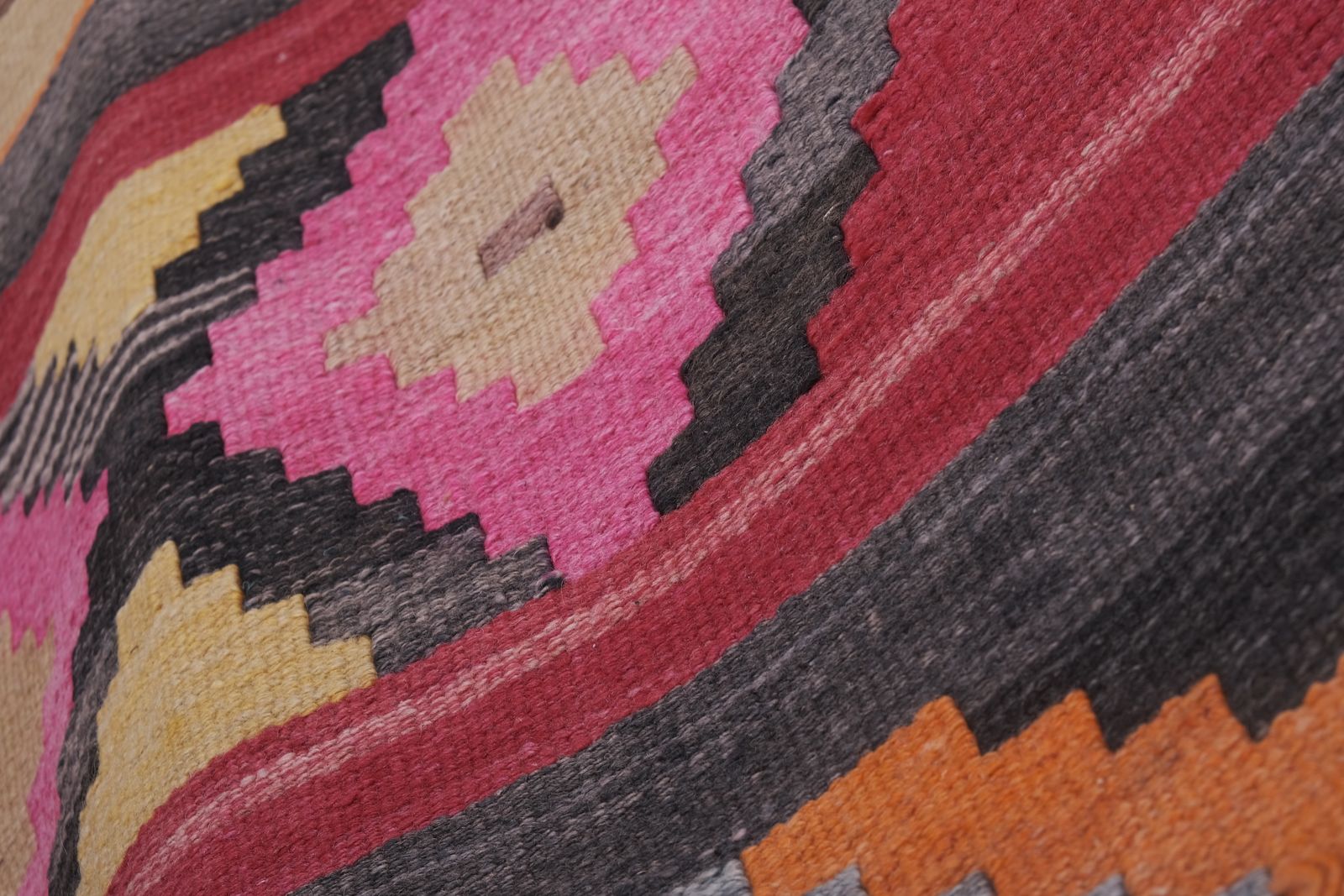 Tapis de couloir kilim turc 2'7'' x 21'1'' photo vinterior