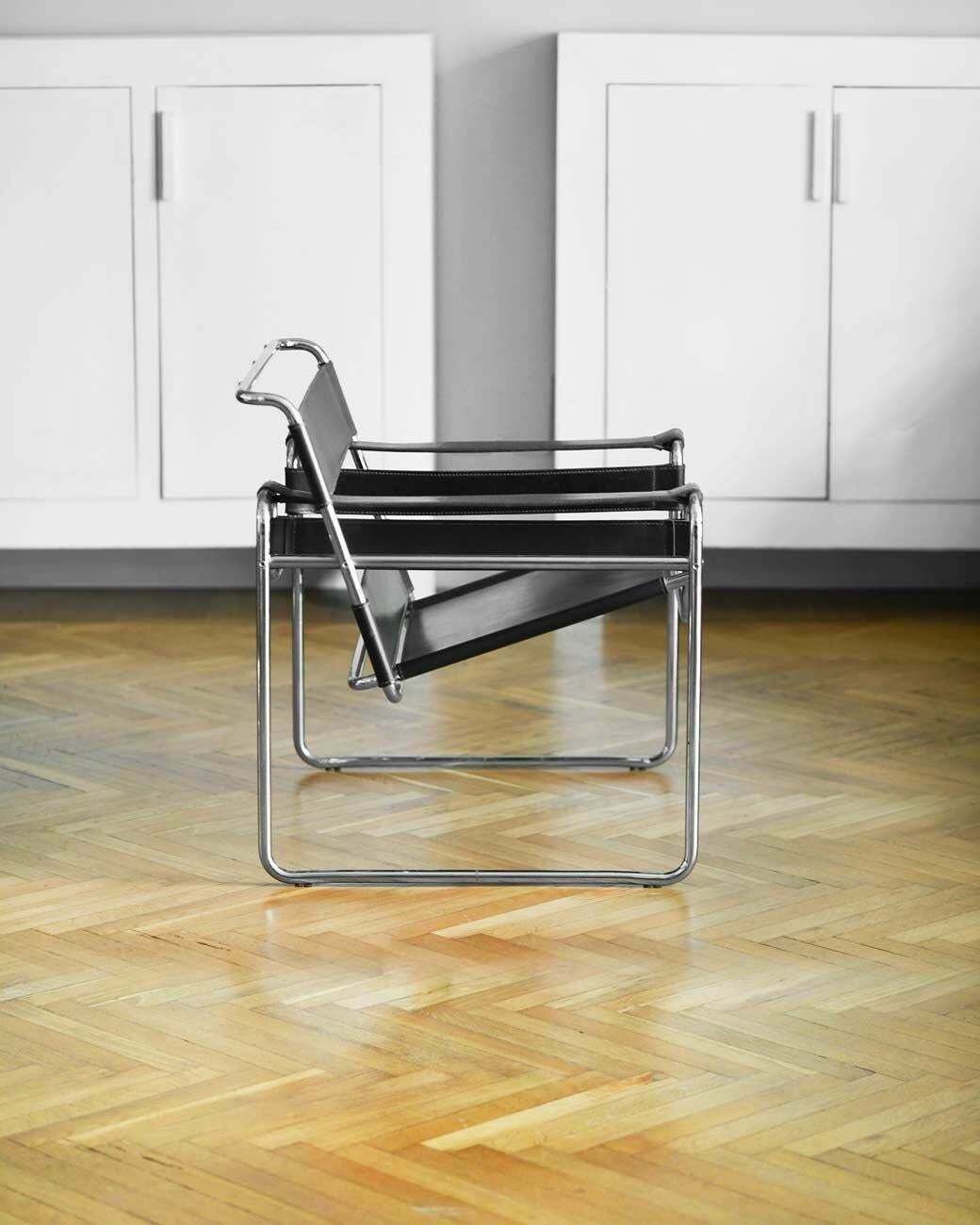 Armchairs In The Wassily Style By Marcel Breuer, 70s 'Set Of 2' photo Furniture
