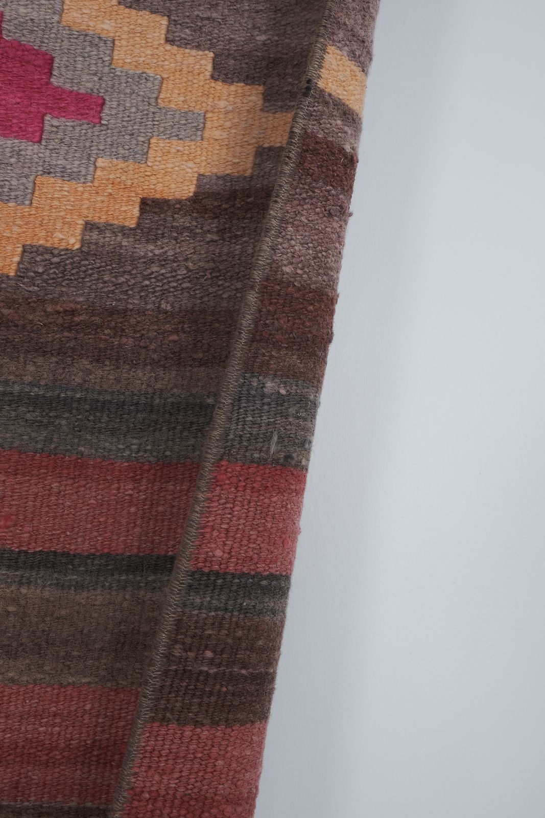 Vintage Striped Turkish Kilim Runner   Stair Tread photo buy