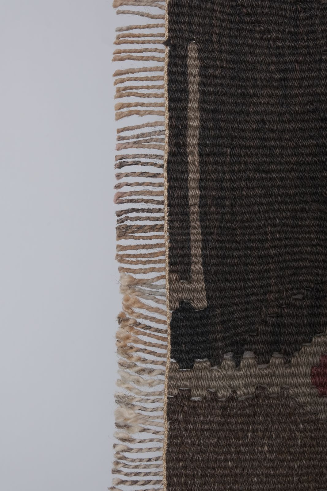 Mid 20th Century Decorative Long Vintage Kars Kilim Rug photo buy