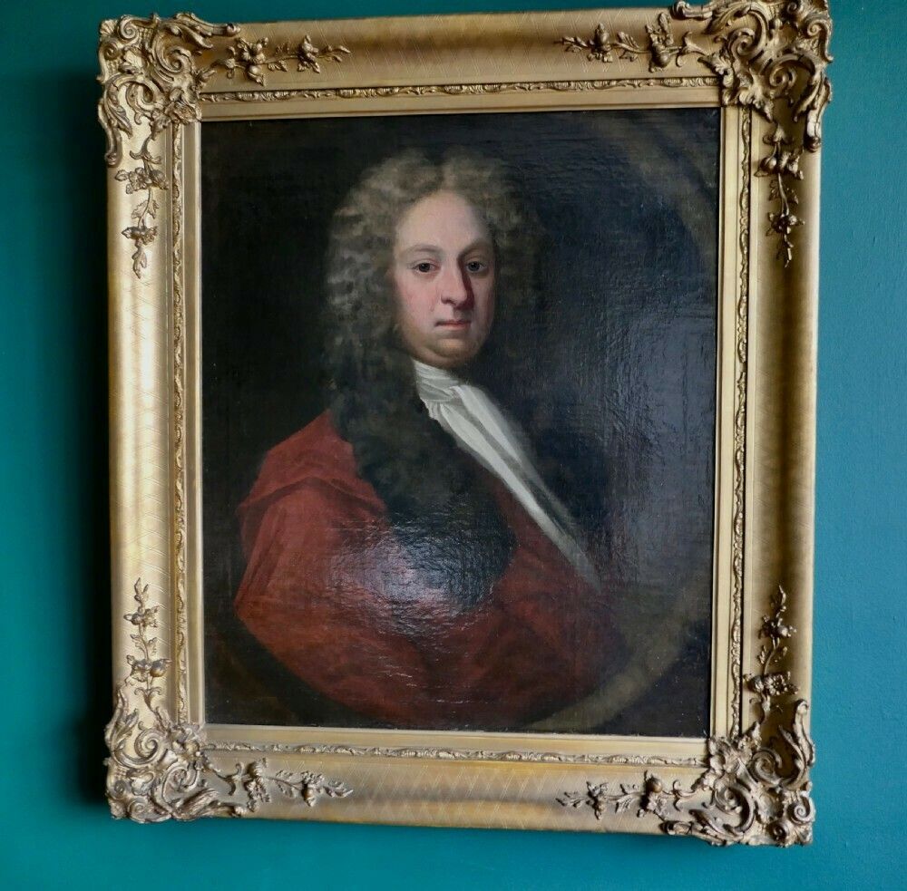 Early 18th C Portrait Of A Gentleman, William Woodhouse Of Rearsby Hall