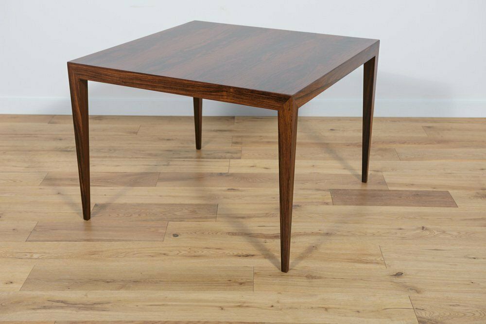 Mid Century Rosewood Coffee Table By Severin Hansen For Haslev Furniture Carpentry, 1960s