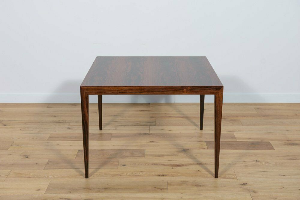 Mid Century Rosewood Coffee Table By Severin Hansen For Haslev Furniture Carpentry, 1960s photo for sale