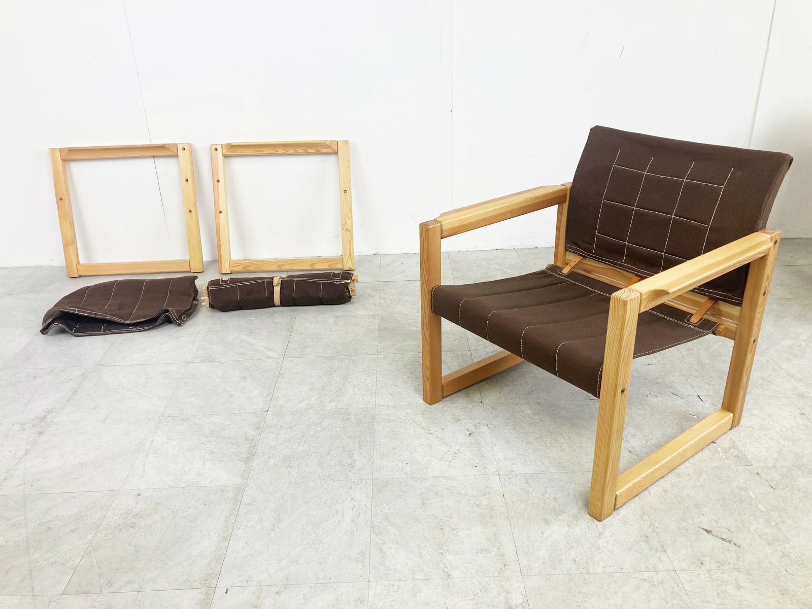 Pair Of Diana Armchairs Designed By Karin Mobring For Ikea, 1980s photo Furniture