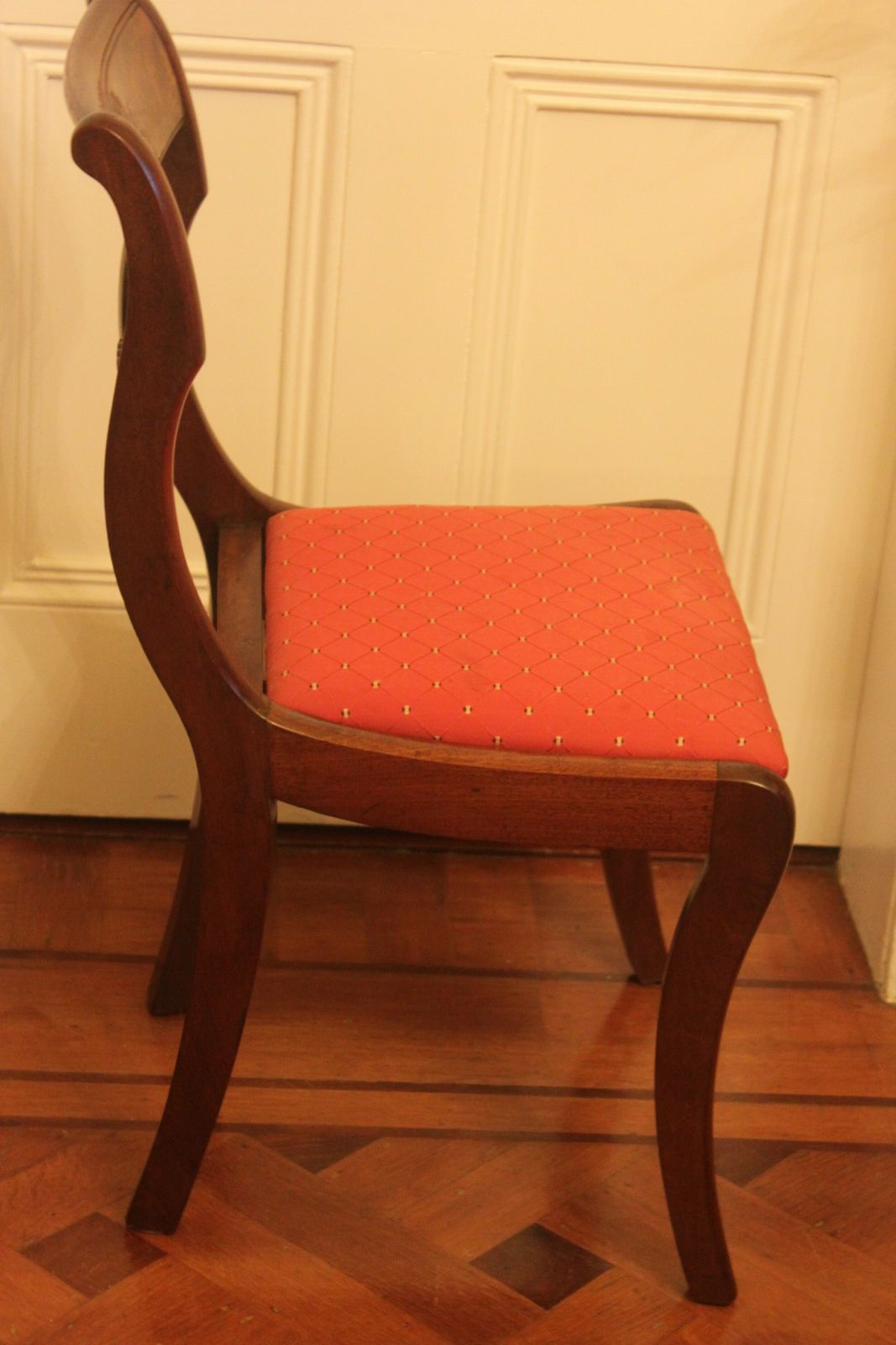 Set Of Six Regency Period Mahogany Chairs photo 1140.75