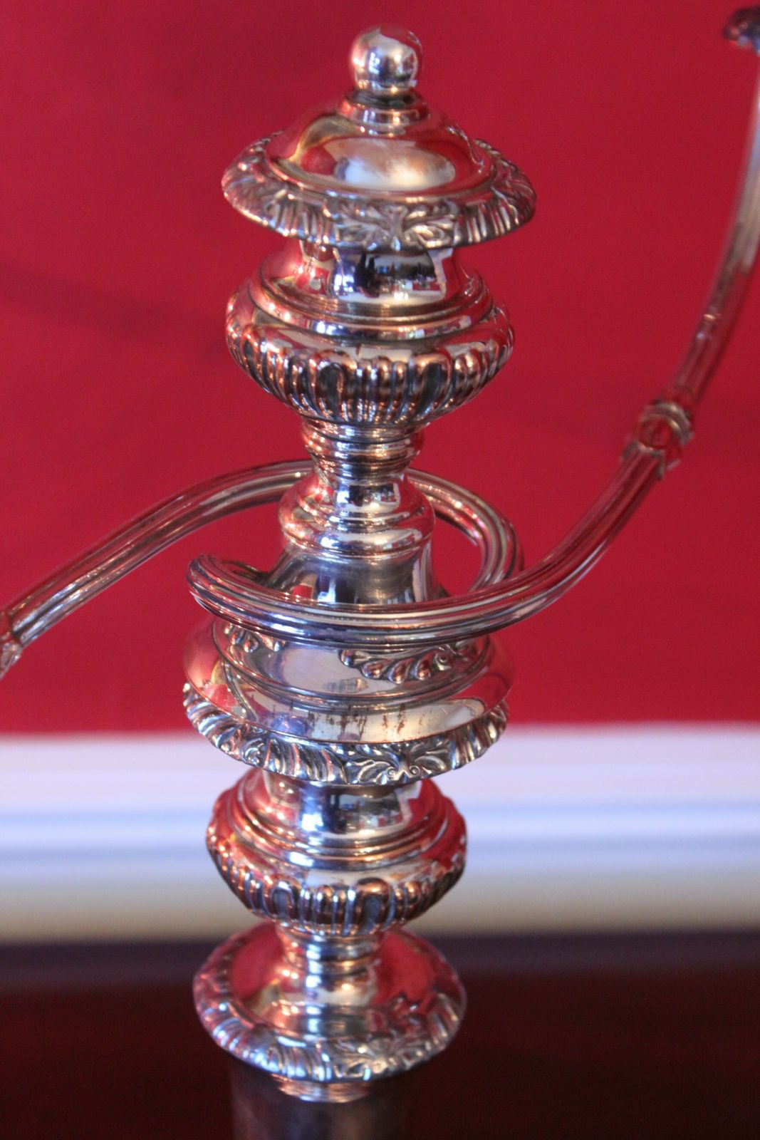 A Magnificent Pair Of Old Sheffield Plate Candelabra photo 1491.75