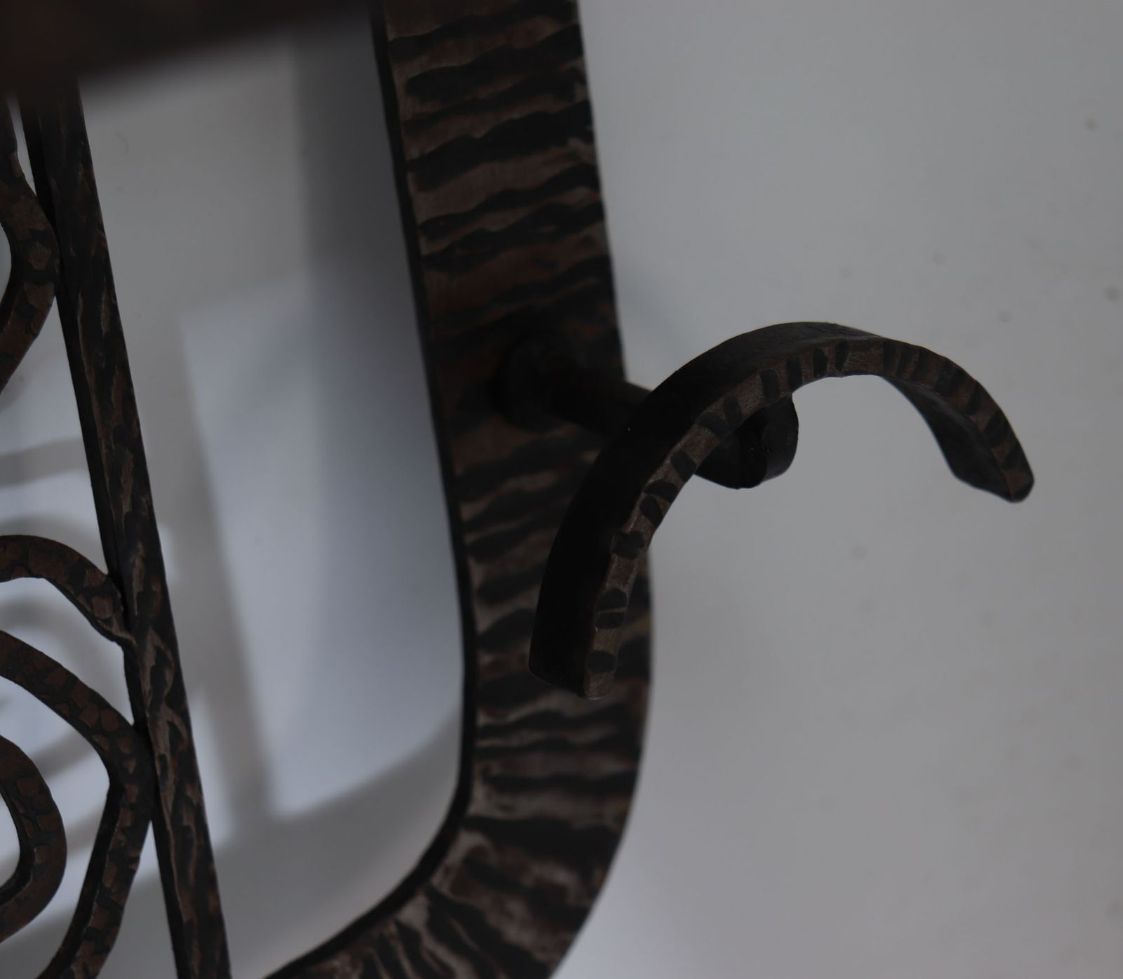 Wrought Iron Coat Rack By Paul Kiss photo furniture