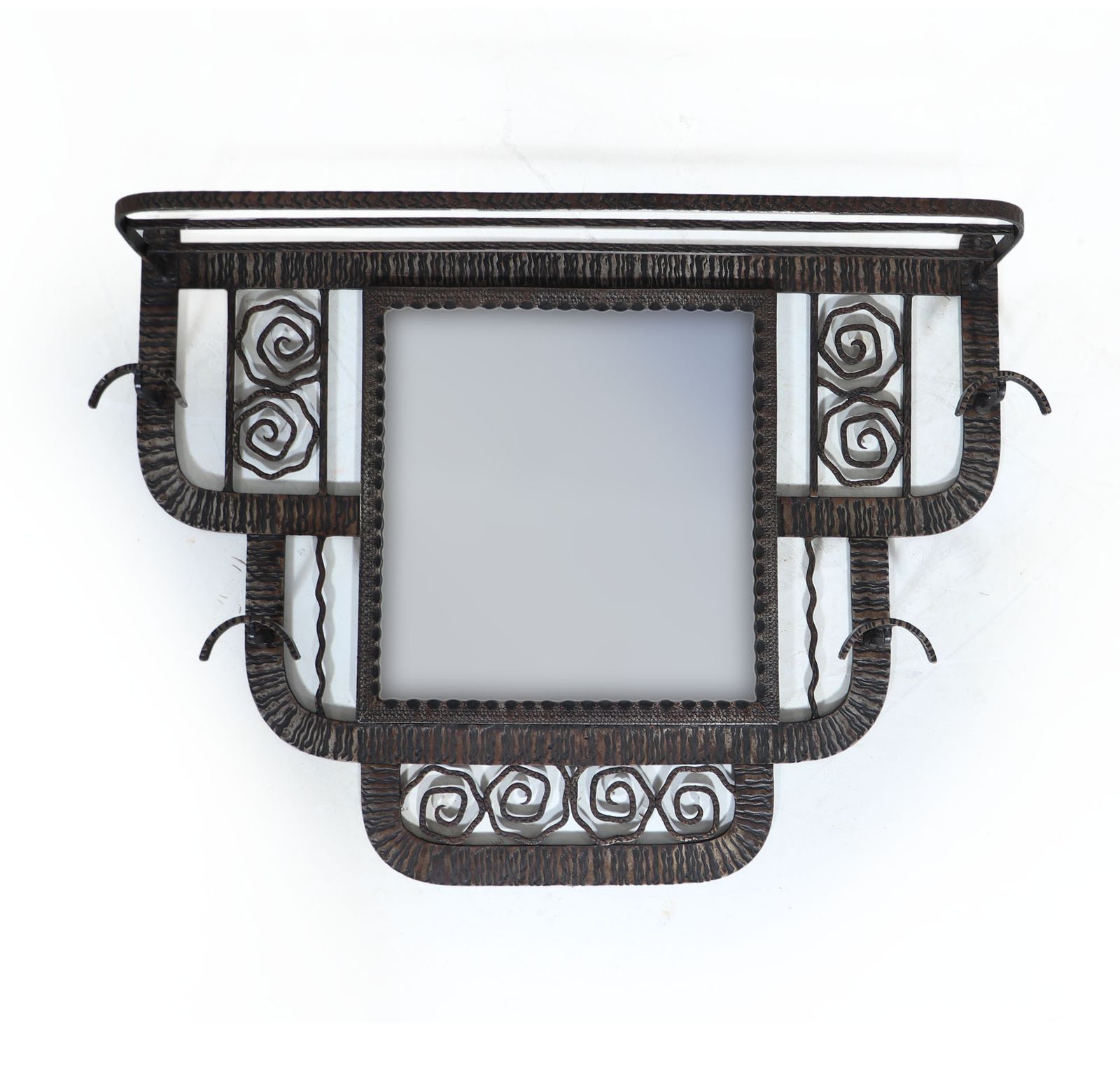 Wrought Iron Coat Rack By Paul Kiss